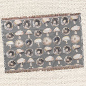 Mushroom Watercolor Decke