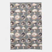 Mushroom Watercolor Geschirrtuch (Vertikal)