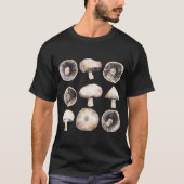 Mushroom Watercolor T-Shirt (Vorderseite)