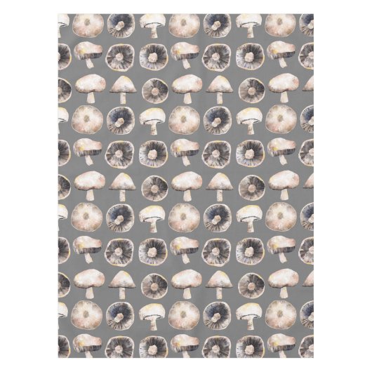 Mushroom Watercolor Tischdecke (Vorderseite)