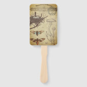 Mushroom Wedding Fan 2 Fächer (Vorderseite)