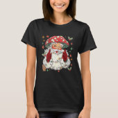 Mushroom Weihnachten Pilz-Pilz Weihnachtsmann T-Shirt (Vorderseite)