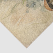 Mushroom Whimsical Fairy Spring Forest No1 Seidenpapier (Ausschnitt)