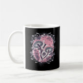 Mushroom Whimsigoth Art Design Classic Kaffeetasse (Links)
