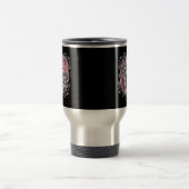 Mushroom Whimsigoth Art Design Classic Reisebecher (Mittel)