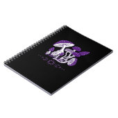 Mushroom Whimsigoth Vibes Notizblock (Linke Seite)