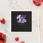 Mushroom Whimsigoth Vibes Serviette (Beispiel)