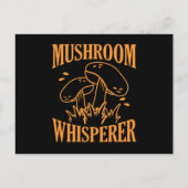 Mushroom Whisperer Mycologin Morels Jagd Lover Postkarte (Vorderseite)