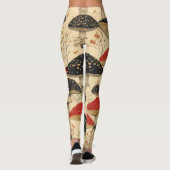 Mushroom-Wiese - Leggings (Rückseite)