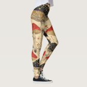 Mushroom-Wiese - Leggings (Rechts)