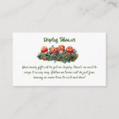 Mushroom Woodland Frog Kinderdusche Begleitkarte (Vorderseite)