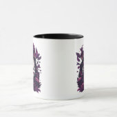Mushroom Woods Whimsigoth Witchy Screenprint Desig Tasse (Zentrum)
