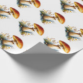 Mushroom Wrapping Paper Geschenkpapier (Ecke)