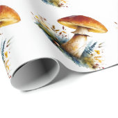 Mushroom Wrapping Paper Geschenkpapier (Rolleneckpunkt)