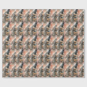 Mushroom Wrapping Paper Geschenkpapier (Flach)