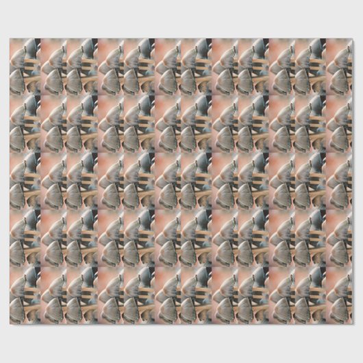 Mushroom Wrapping Paper Geschenkpapier (Flach)