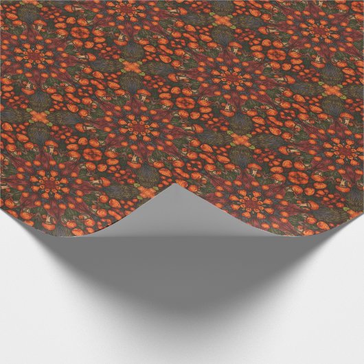 Mushroom Wrapping Paper Geschenkpapier (Ecke)