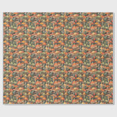 Mushroom Wrapping Paper Geschenkpapier (Flach)