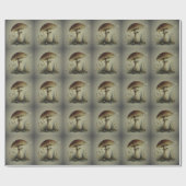 Mushroom Wrapping Paper Geschenkpapier (Flach)