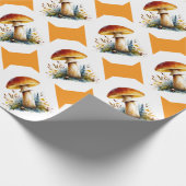 Mushroom Wrapping Paper Geschenkpapier (Ecke)