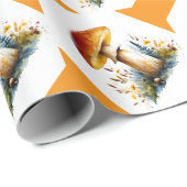 Mushroom Wrapping Paper Geschenkpapier (Rolleneckpunkt)