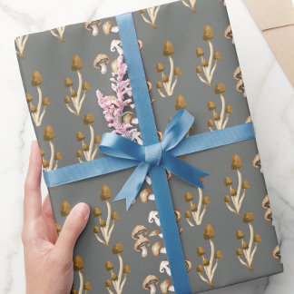 Mushroom Wrapping Paper Geschenkpapier