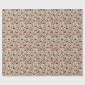 Mushroom Wrapping Paper Geschenkpapier (Flach)
