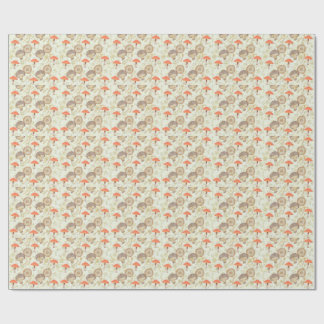 Mushroom Wrapping Paper Geschenkpapier