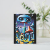 Mushroomery Wanderung Ken Gage Fantasy Postkarte (Stehend Vorderseite)