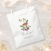 Mushrooms Babydusche danke Geschenktütchen (Ausgeschnitten)