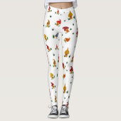 Mushrooms Custom Leggings (Vorderseite)
