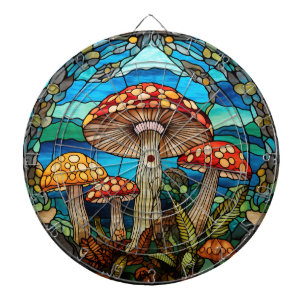 Mushrooms Dartboard Dartscheibe