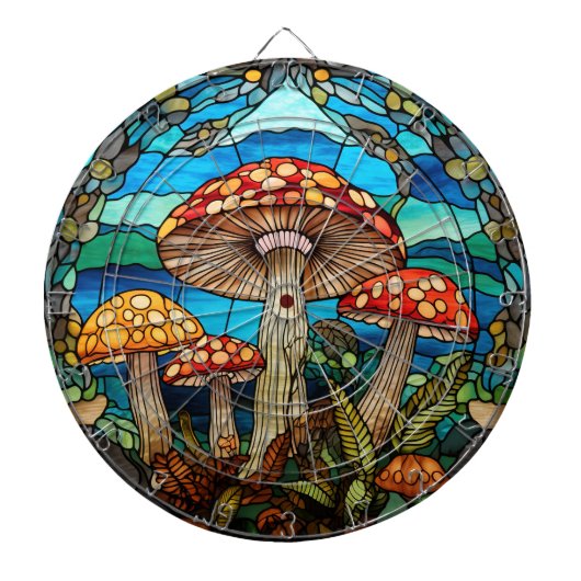 Mushrooms Dartboard Dartscheibe (vorne)