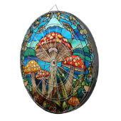 Mushrooms Dartboard Dartscheibe (Vorderseite rechts)