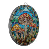 Mushrooms Dartboard Dartscheibe (Vorderseite Links)