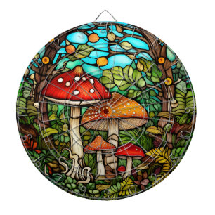 Mushrooms Dartboard Dartscheibe