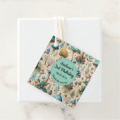 Mushrooms Fairyland Birthday Party Geschenkanhänger (Beispiel)