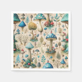 Mushrooms Fairyland Serviette (Vorderseite)