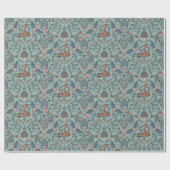 Mushrooms Fox & Dragonfly Niedlich Herbstmuster Wr Geschenkpapier (Flach)