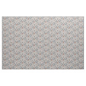 Mushrooms Fox & Dragonfly Niedliches Herbstmuster Stoff (Fat Quarter (45,7 x 55,9 cm))