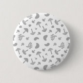 Mushrooms Grau Button (Vorderseite)