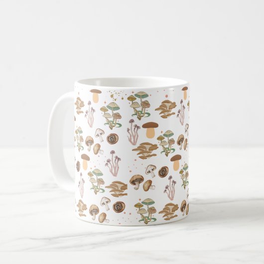 Mushrooms Kaffeetasse (Vorderseite Links)
