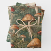Mushrooms-Kernstück Geschenkpapier Set (Beispiel)