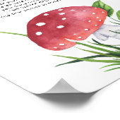 Mushrooms Mein Wasser ist kaputt Poster (Ecke)