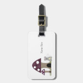 Mushrooms Mouse House Gepäckanhänger (Vorderseite vertikal)