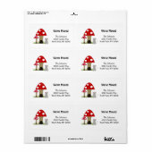 Mushrooms Neue Zuhause-Adresse (Vorne)