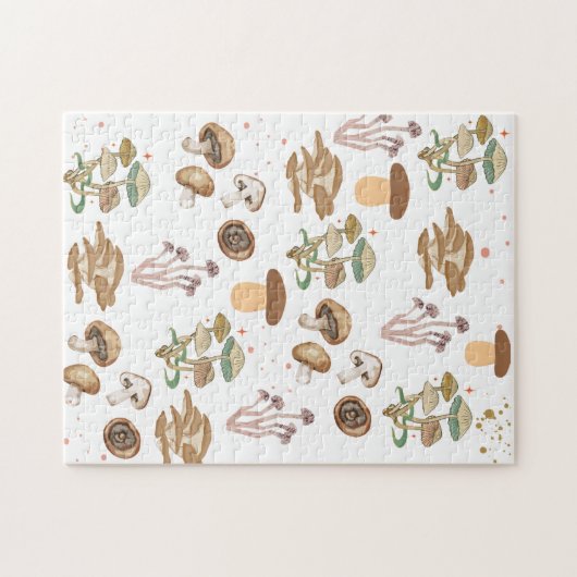 Mushrooms Puzzle (Horizontal)