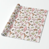 Mushrooms Wrapper Geschenkpapier (Ungerollt)