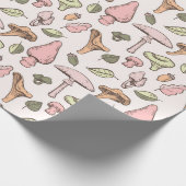 Mushrooms Wrapper Geschenkpapier (Ecke)