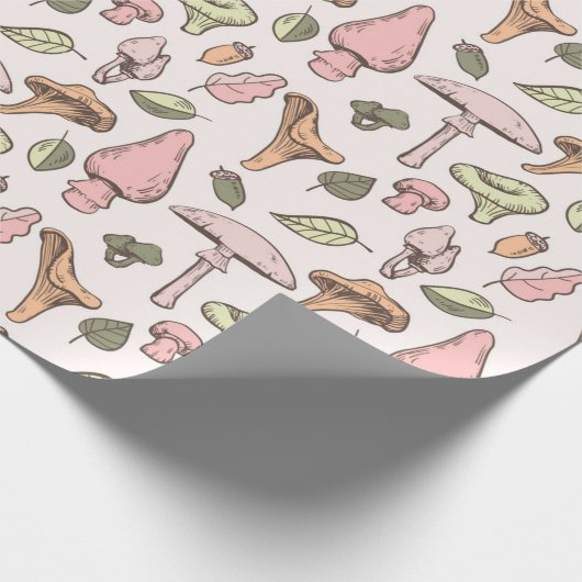 Mushrooms Wrapper Geschenkpapier (Ecke)